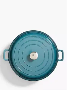 John Lewis Cast Iron Shallow Casserole, 31cm