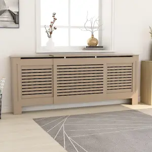 Sturdy and Durable MDF Radiator Cover 205 cm