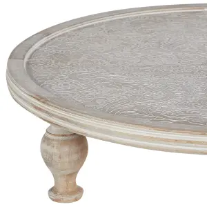 Tray LUKSOR Painted Light Wood