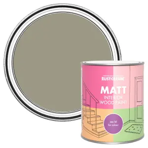 Rust-Oleum Grounded Matt Interior Wood Paint  750ml