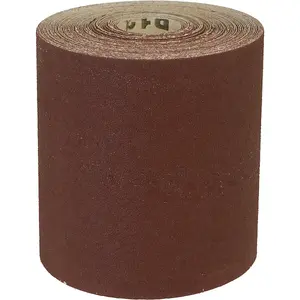 Aluminium Abrasive Production Sanding Roll - 115mm x 10m - Fine 120 Grit Paper