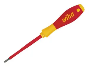 Wiha - SoftFinish electric slimFix Screwdriver Slotted 4.0 x 100mm