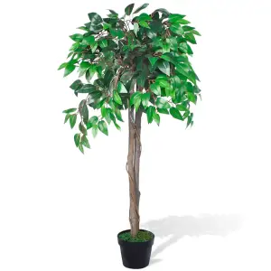 Artificial Plant Ficus Tree with Pot 110 cm