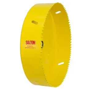 Saxton HSS Hole Saw M42 Bi-Metal 8% Cobalt Heavy Duty (14mm - 230mm) - 165mm (6.1/2")