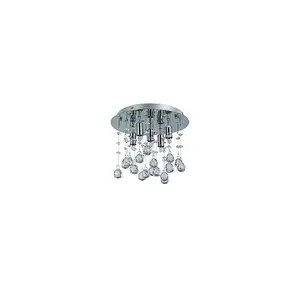 Luminosa Moonlight  5 Light  Small Ceiling Pendant Chrome, G9