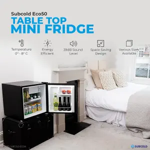 Subcold Eco50 Mini Fridge - Black