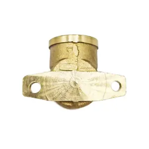 Wall Mounted Brass Elbow Pipe Fitting Connection Back Plate Backplate FxF 1/2