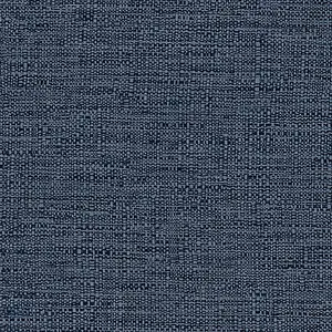 Grandeco Telma Slubbed Fabric Hessian Textured Luxury Wallpaper Navy blue