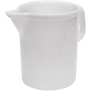 5 Litre Clear Plastic Measuring Jug with Spout - Ideal for Home and Professional Use