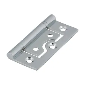 TIMCO Plain Bearing Flush Brass Hinges Ploshed Chrome - 60 x 41