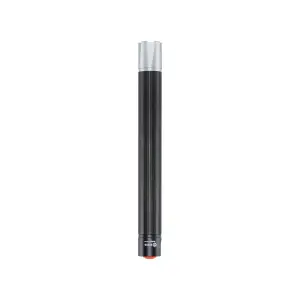 Elwis Mini Black, silver & red 160lm LED Battery-powered Inspection torch