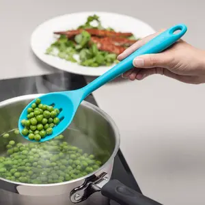 Zeal Silicone Cooking Spoon Aqua Blue