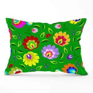 Polish Folk Floral Cushions 33cm x 48cm