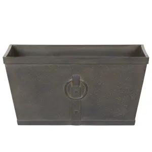 Plant Pot 60 x 30 x 30 cm Brown PORIA