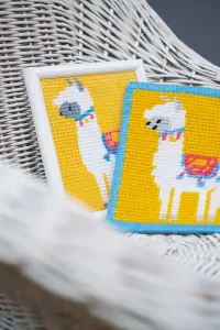 T/KIT LLAMA - Tapestry Kit: Llama - Vervaco