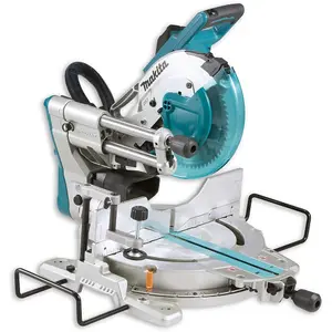 Makita LS1019L 110v Double Bevel Sliding Compound Mitre Saw Laser Cutting Guide