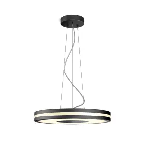 Philips Hue White Ambiance Being Pendant Light Black