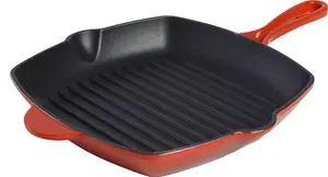 Cast Iron Induction Griddle Pan 26cm - Cookware By Procook