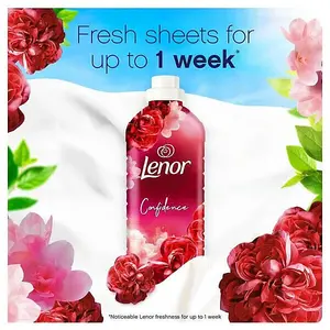 Lenor Fabric Conditioner Confidence Jasmine & Red Berry 26 Washes 858ML x 3