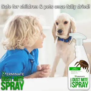 Xterminate Dust Mite Killer Spray Treatment 4L