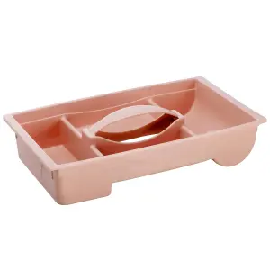 Keeeper Minnie Traveller Organising Storage Box with Lid Nordic Pink