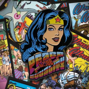 DC Comics Wonder Woman Limited Edition Pin Badge