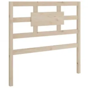 Berkfield Bed Frame Solid Wood 90x200 cm