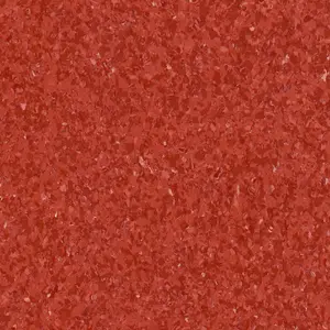 Red Mosaic Effect Vinyl Flooring, Anti-Slip Contract Commercial Vinyl Flooring with 2.0mm Thickness-12m(39'4") X 2m(6'6")-24m²