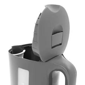 Quest 34079 Grey 1.7L Kettle & 2-Slice Toaster Set