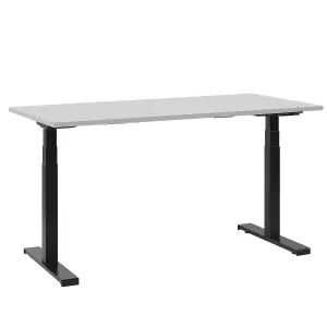 Adjustable Desk Electric Grey DESTIN