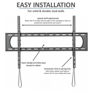 iTech Mount 60" to 120" Tilt TV Wall Mount Bracket