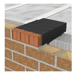 9" x 9" Extendable Combination Cavity Wall Sleeve Vent with Blue/Black Air Bricks