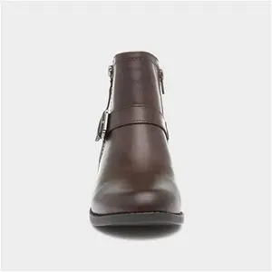 Lilley Mimi Womens Brown Flat Ankle Boot - Size 4 - Womens Boots Ankle