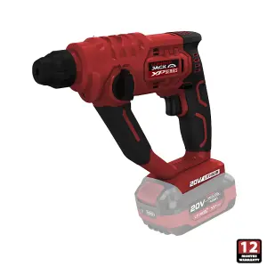 Lumberjack Cordless 20V Combi Drill Impact Driver Vacuum & SDS Drill with 4A Batteries & Fast Charger