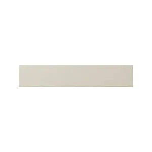 GoodHome Verbena Matt cashmere painted natural ash shaker Standard Appliance Filler panel (H)115mm (W)597mm