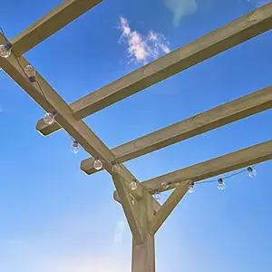 Premium 90 Degree Radial Pergola