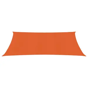 Berkfield Sunshade Sail 160 g/m2 Orange 2x3.5 m HDPE