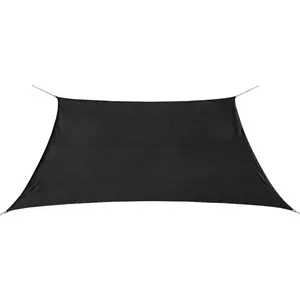 Berkfield Sunshade Sail HDPE Square 2x2 m Anthracite