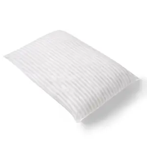 Memory Foam 2 x Pillow Bounce Back Filled Hotel Quality Bedding Luxury, White