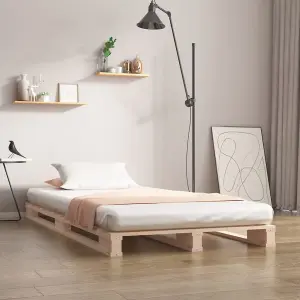 Berkfield Pallet Bed 90x200 cm Solid Wood Pine