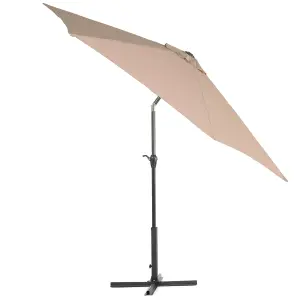 Market Garden Parasol 2.7 m Sand Beige VARESE