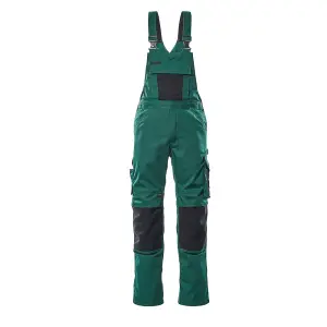 Mascot Unique Augsburg Bib & Brace - Green/Black   (40.5) (Leg Length - Regular)