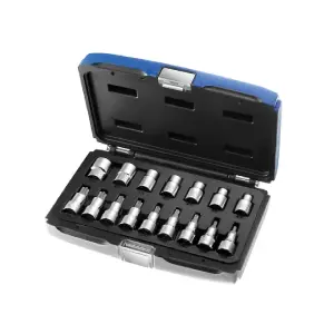 Expert 1/2in Drive TORX Socket Set, 16 Piece