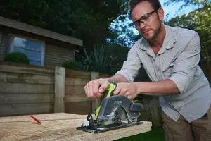 Ryobi 18V ONE+™ Cordless Combi Drill, Circular Saw & Random Orbital Sander Starter Kit (2 x 2.0Ah)