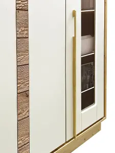 Sophisticated Artisan Oak Wardrobe H194cm W89cm D54cm - Stylish Storage with Soft Close System