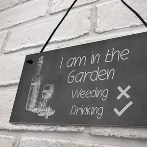 Funny Shabby Chic Garden Sign Hanging Summerhouse Shed Sign Home Decor