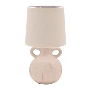 Hestia Natural Handle Vase Lamp