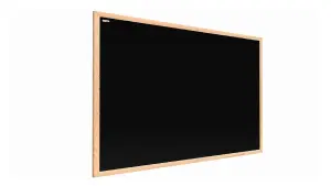 ALLboards Magnetic Chalkboard with Wooden Frame 90x60cm, Magnetic Chalkboard chalk