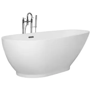 Freestanding Bath 1730 x 820 mm White GUIANA