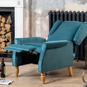 Barksdale Recliner Armchair - Teal